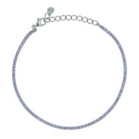 Bracciale Dilvdò Donna TENNIS in Argento Zircone BRTCBLIL